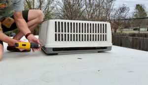 RV AC and roof maintenance