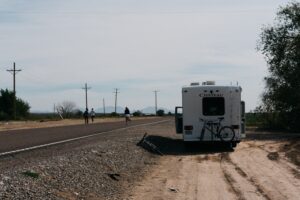 rv in sand