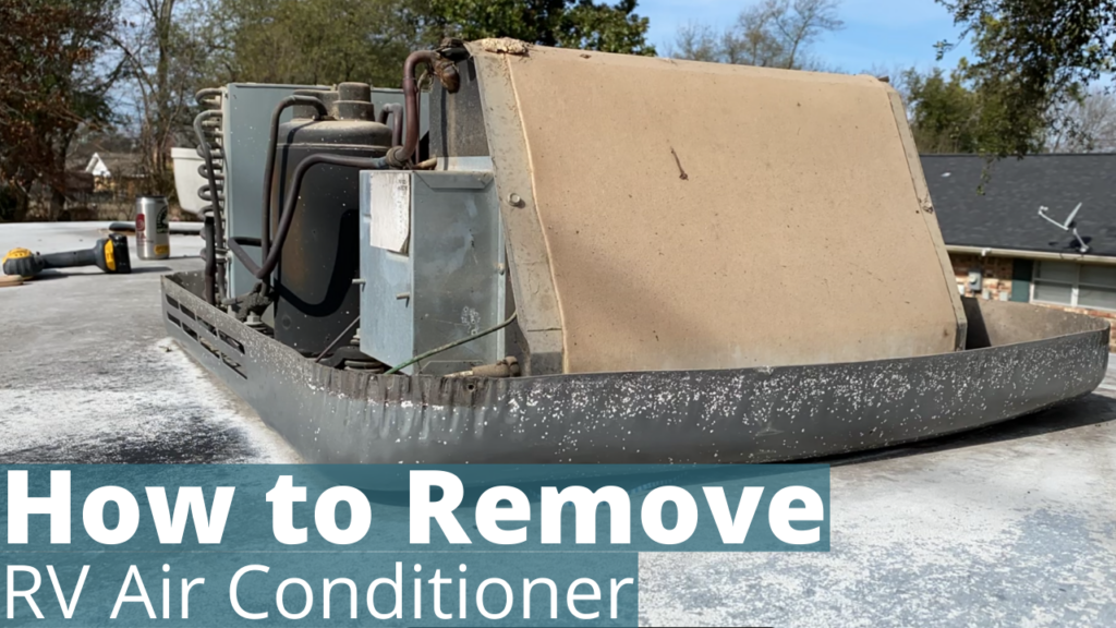 Video How to Remove an Air Conditioner (AC) From an RV Remodel Your RV